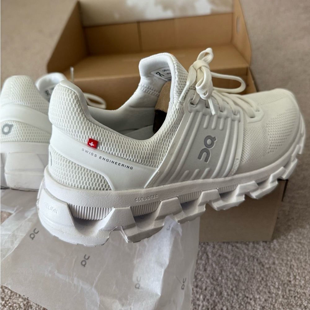 OnCloud Cloudswift 3 AD Undyed White Athletic Shoes Size US Women’s 7.5 - Picture 5 of 8